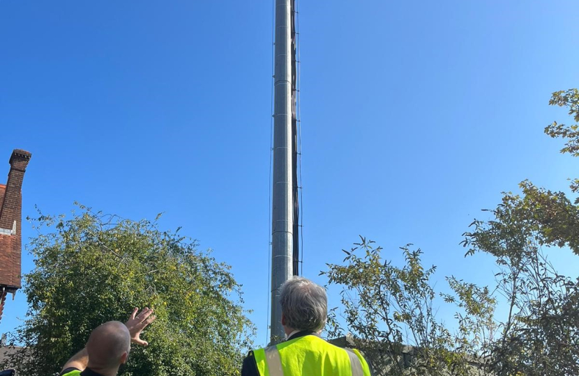 Bordon mast