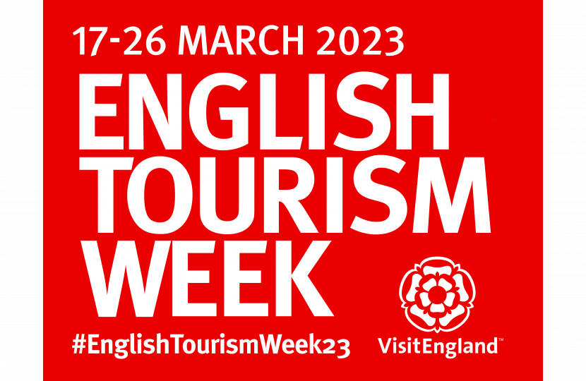 English Tourism Week logo for 2023