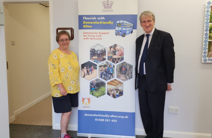 Damian at official opening of Edgar Hall