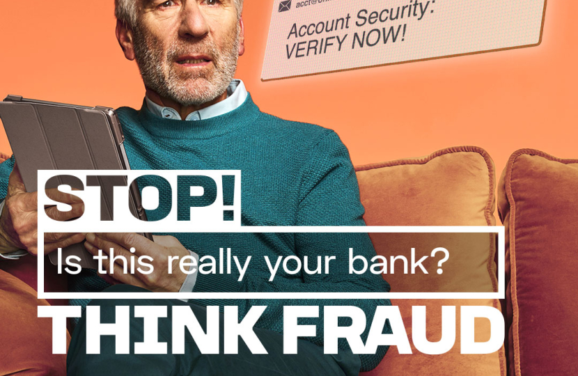 Stop think fraud image