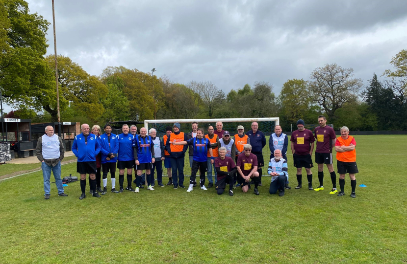 Dementia walking football teams