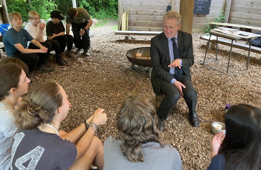 With DofE award students