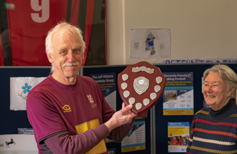 dementia friendly football winners