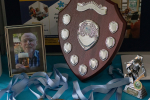 Dementia walking football trophy