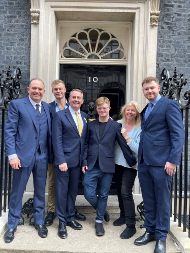 The Ross Family at number 10