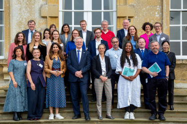 At the AI Demos event