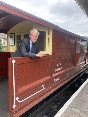 DH at the Watercress Line